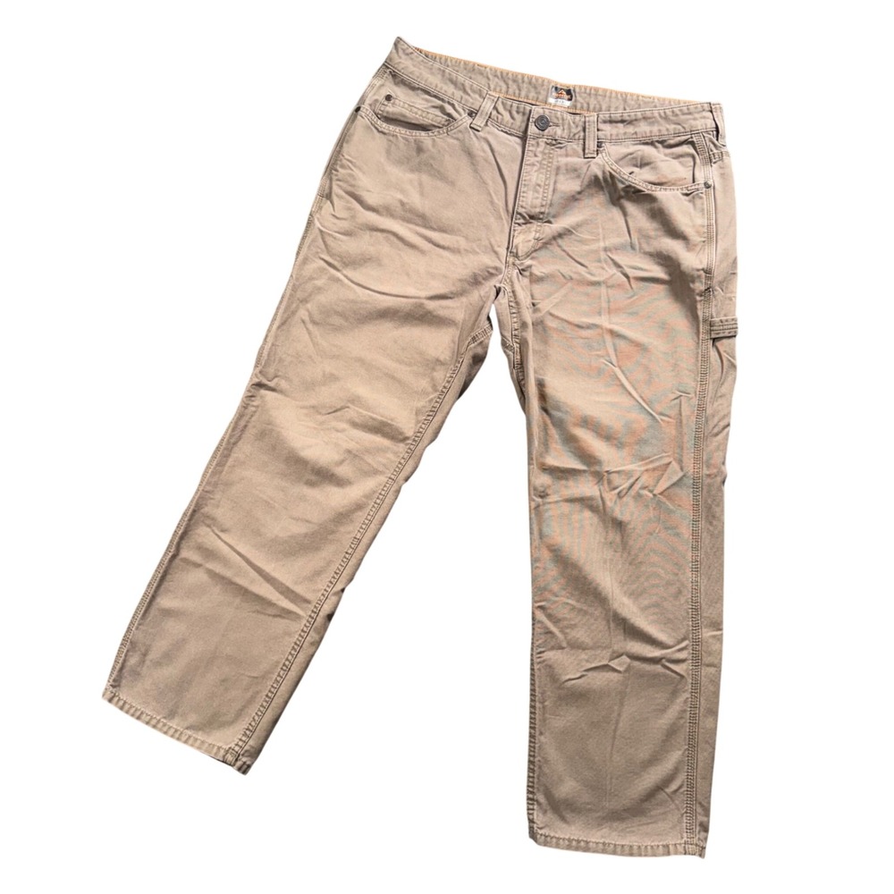 Ridgecut‎ Toughwear Carpenter Pants Mens 38x30 Brown Utility Workwear Gorpcore